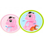 Dinosaurus vo vajci na kolieskach - farebný